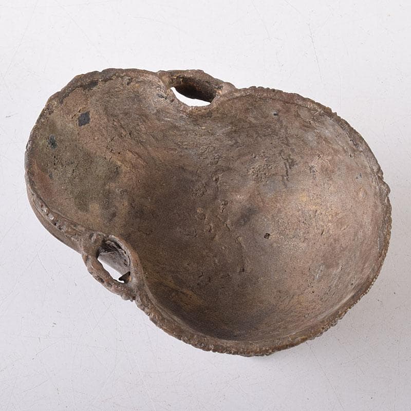 中国 古銅 唐銅 三つ足香炉 C R8684