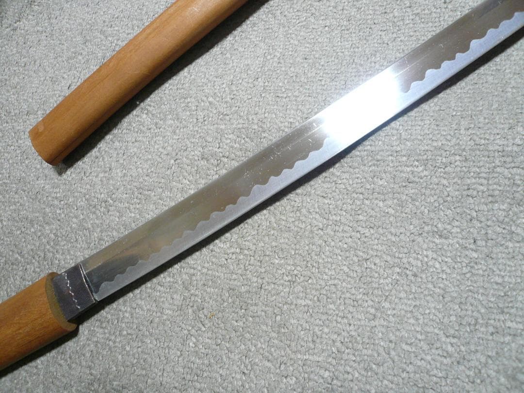 模造刀 白鞘 大刀 日本刀 袋付き