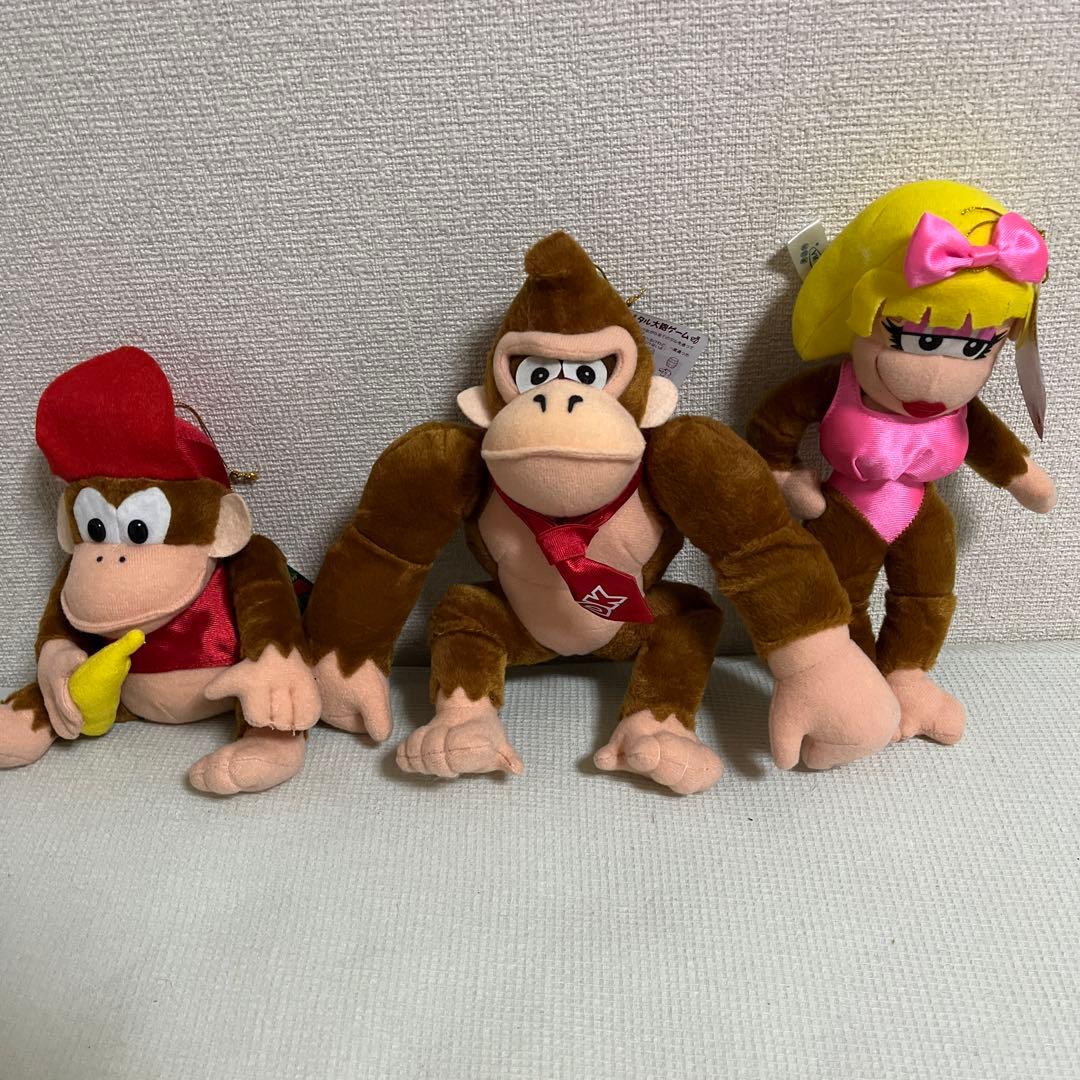 非売品スーパードンキーコングぬいぐるみ5点セット