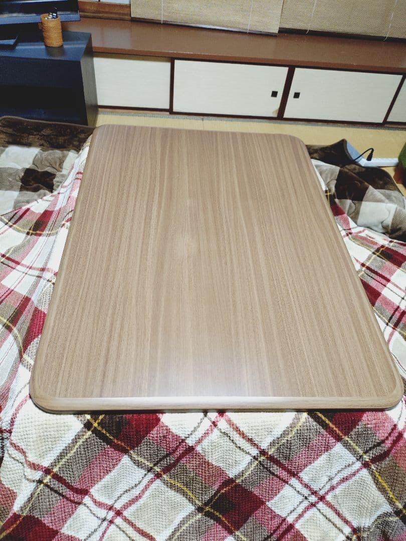 木目調 折りたたみ式 こたつテーブル 折りたたみ式 こたつ テーブル 105×75 長方形 折れ脚 こたつテーブル
