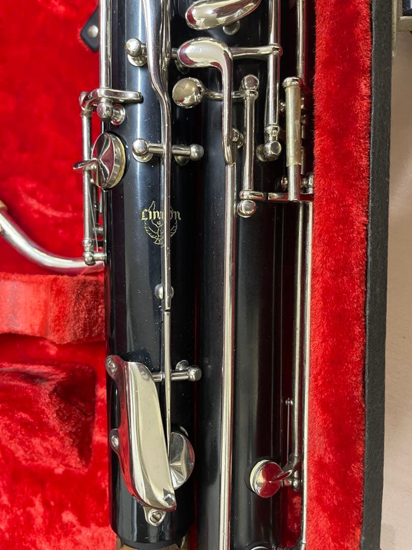 Linton ファゴット本体 ケース付き　リントン