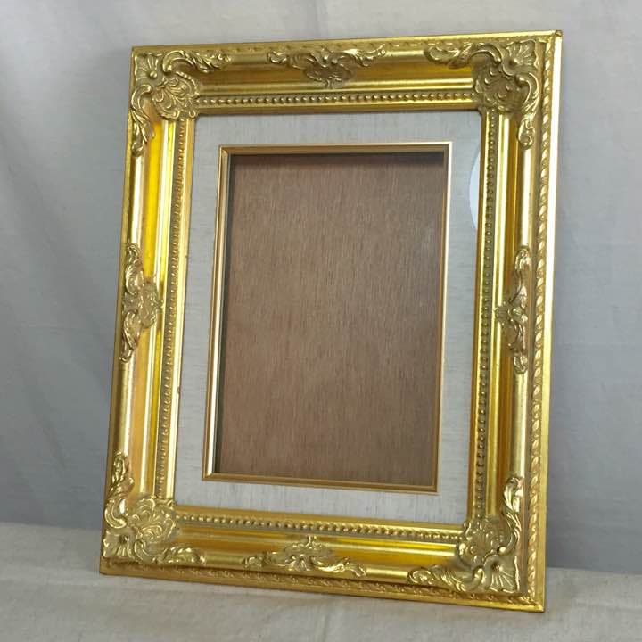 アンティーク風 金彩色縁額 絵画用 アンティーク調額縁
