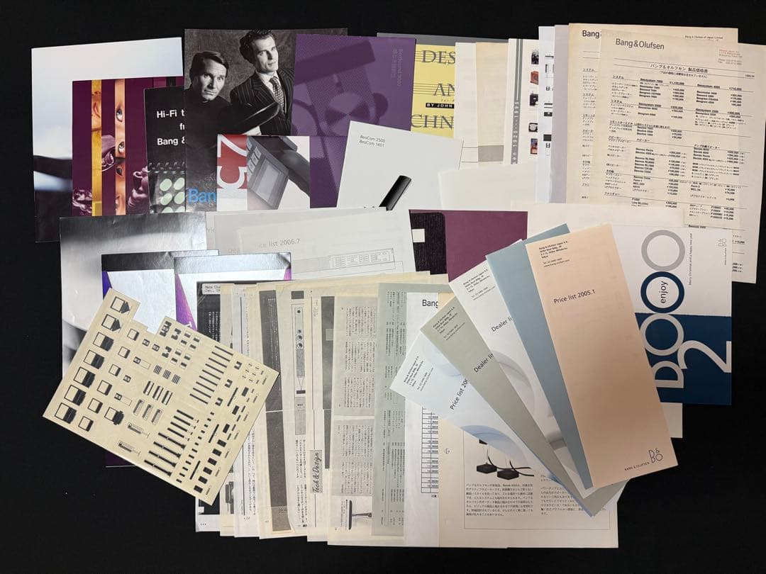 Bang & Olufsen 75周年記念写真集を含む コレクション計100部