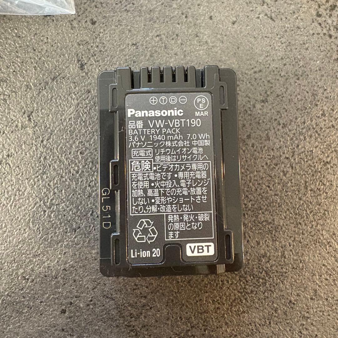 Panasonic HC-V495M ブラック　パナソニック