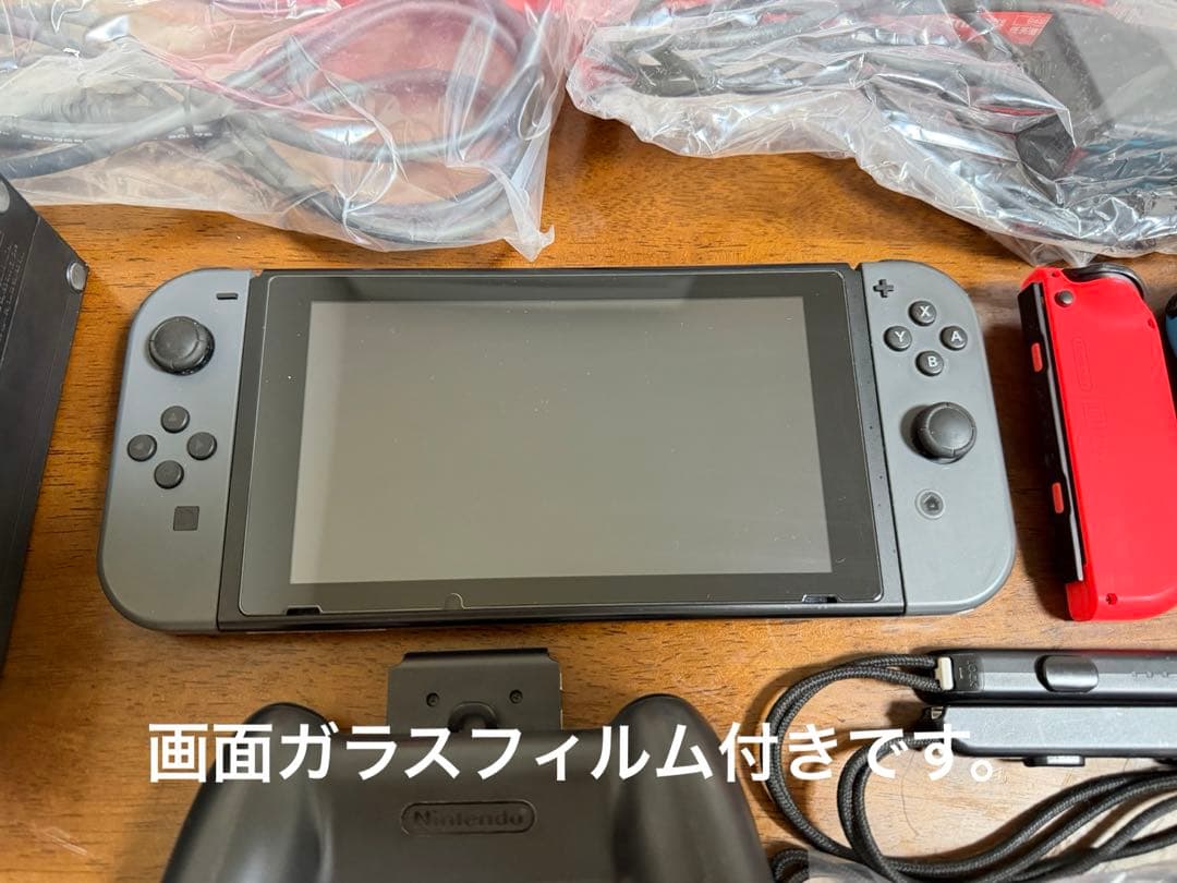 Nintendo Switch 本体 グレー 赤青 Joy-Con