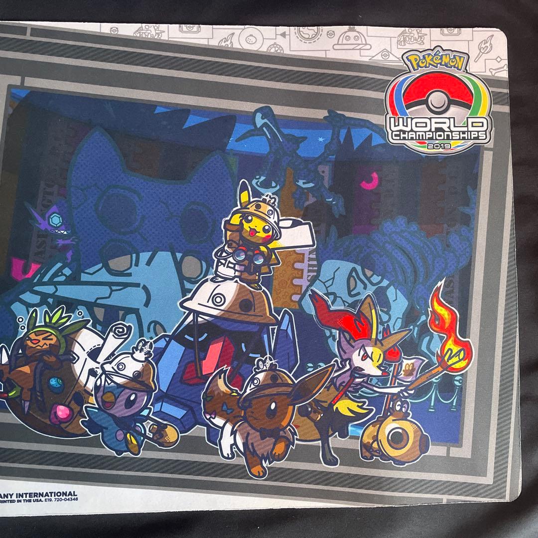 【タグ付】WCS2019 ワシントンDC プレイマット ピカチュウ 袋あり