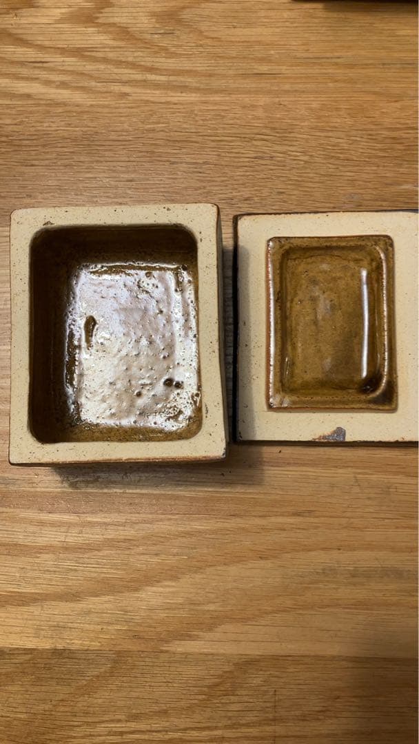 多々納弘光　出西窯　陶箱　民藝