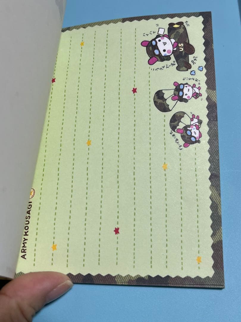 クーリア アーミーこうさぎ メモ帳 平成レトロ 平成女児 - メルカリ