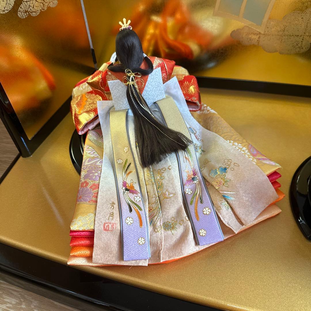 秀月　平安絵巻雛　雛人形