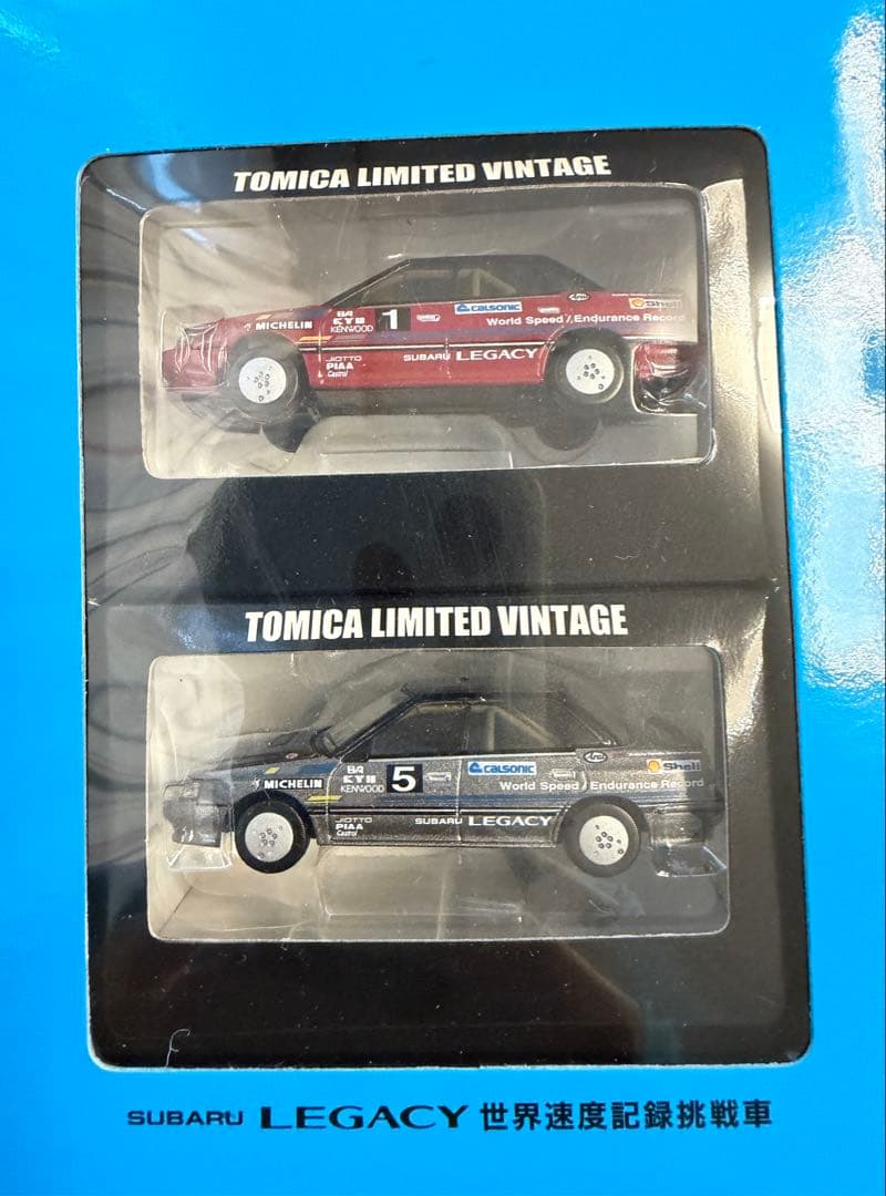 トミカリミテッドヴィンテージネオ　スバル　レガシー　Vol.1,2
