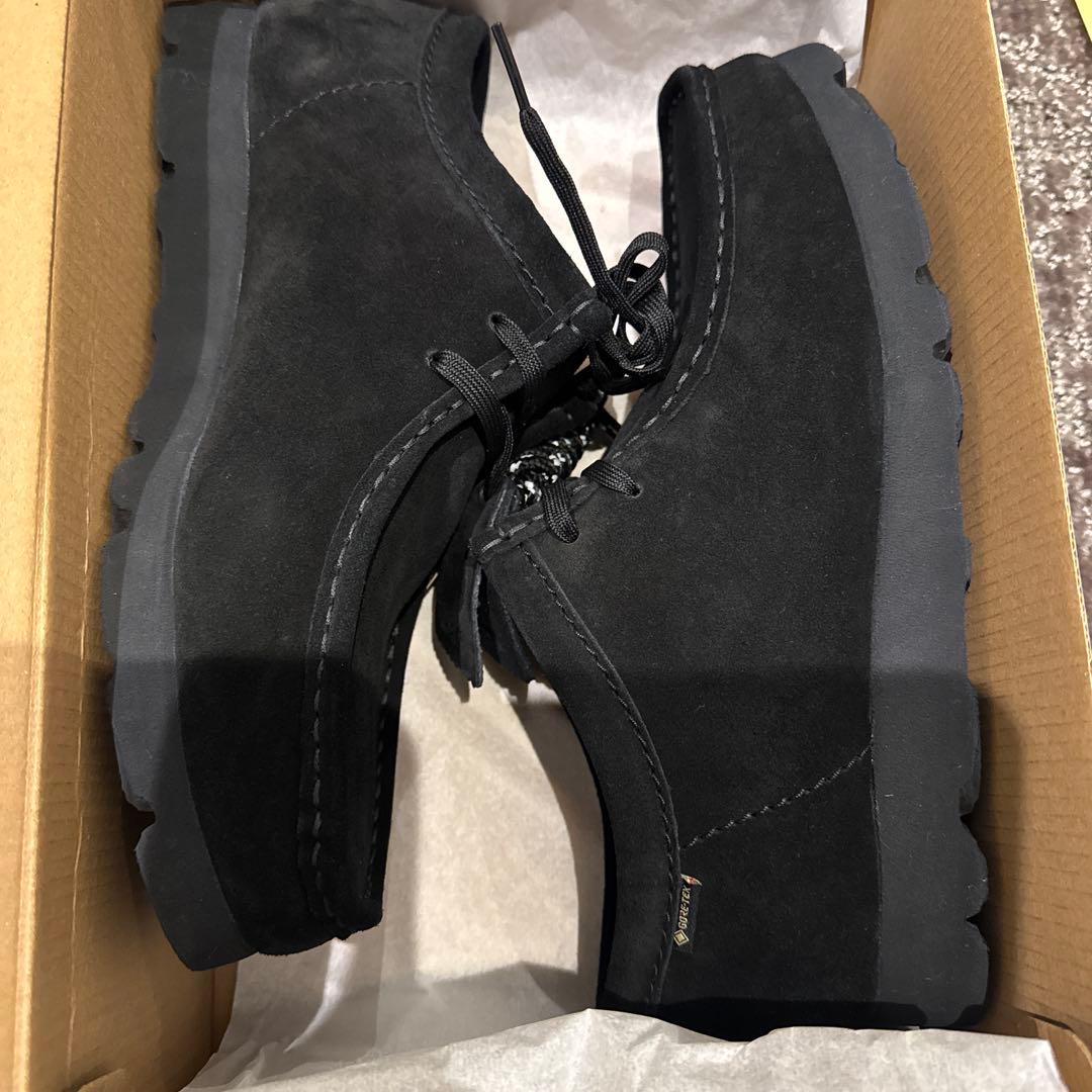 clarks ワラビー gtx GORE-TEX 黒 UK8 25,5 未使用