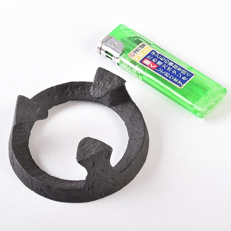 茶道具 釜師 畠春斎作 細川家伝来 五徳 蓋置 共布共箱 V R8840 - メルカリ