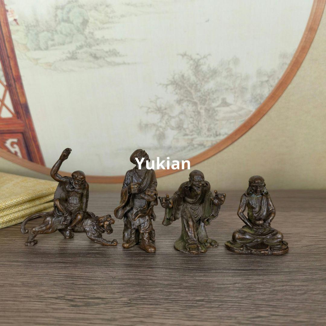 十八羅漢 銅仏 仏像 銅器 装飾品 工芸品 美術品 置物