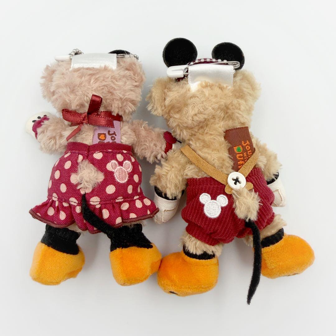 ダッフィ シェリーメイ 2015年 ハロウィン ミッキー ぬいぐるみバッチ