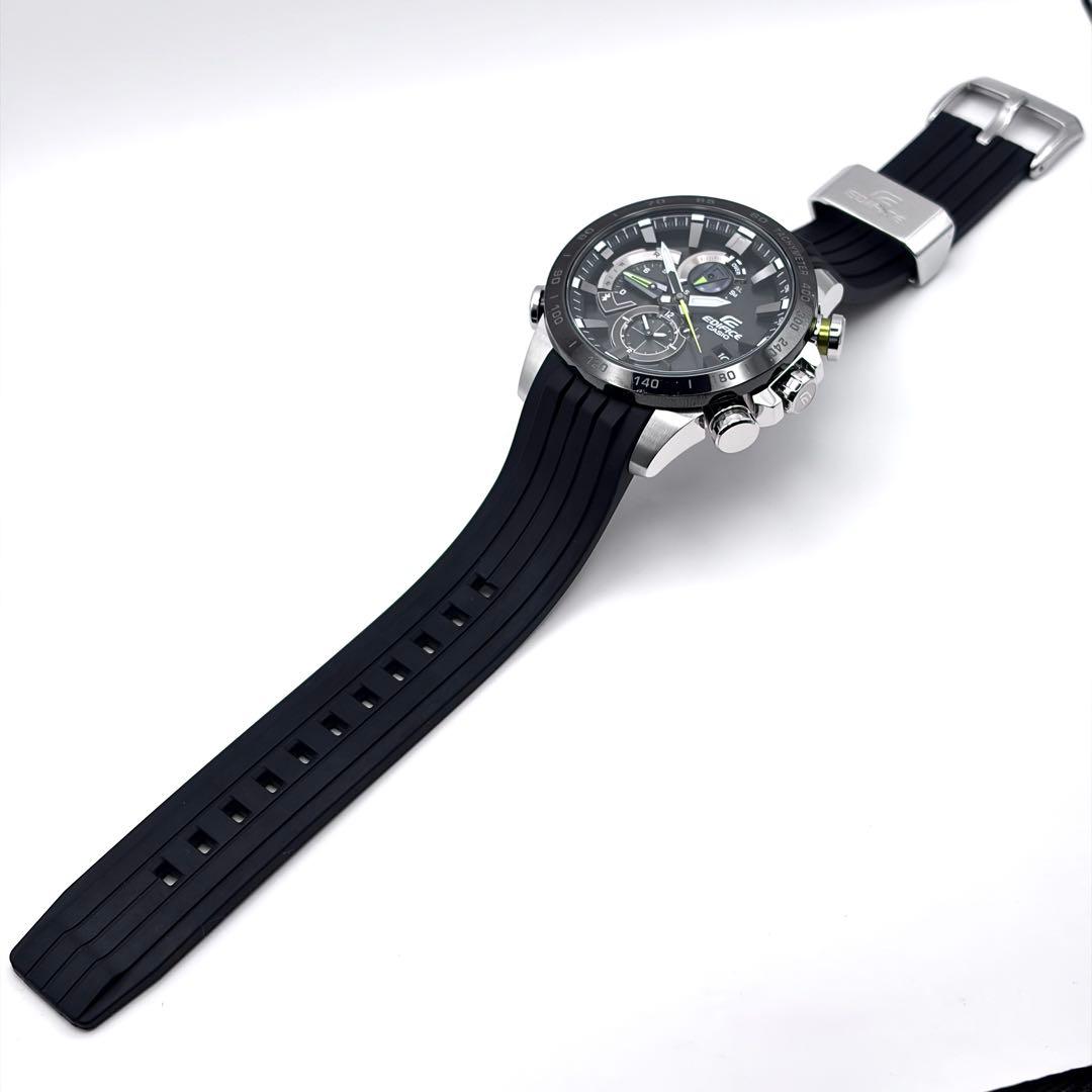 カシオ エディフィス スマートウォッチ Bluetooth クロノグラフ 稼働品