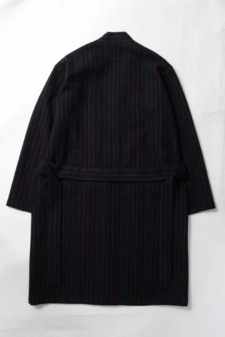 ジャケット・アウター WACKO MARIA MULTI STRIPED GOWN COAT