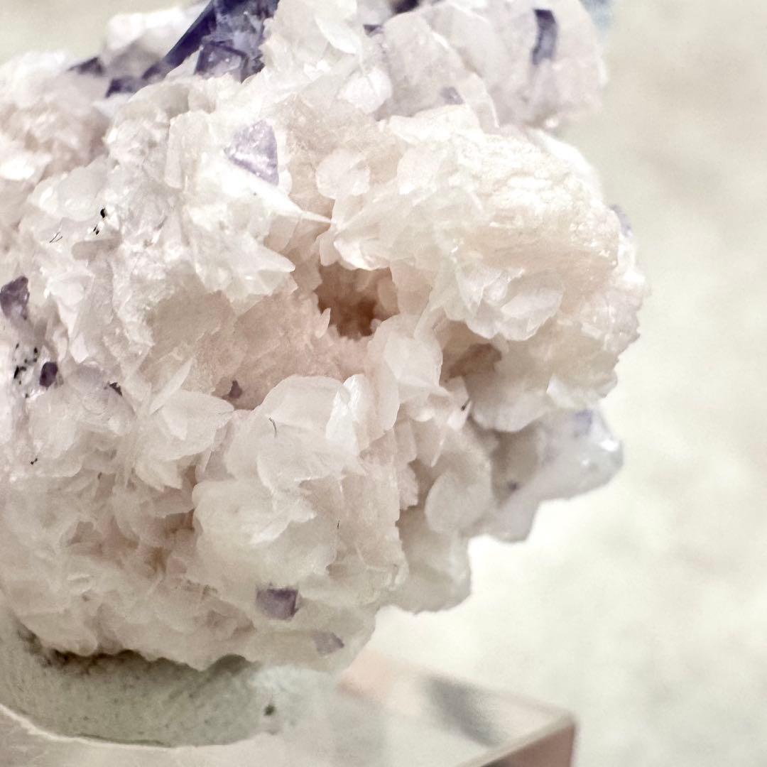 D290】ポーセリンフローライト Aタイプ ヤオガンシャン 原石 鉱物 標本