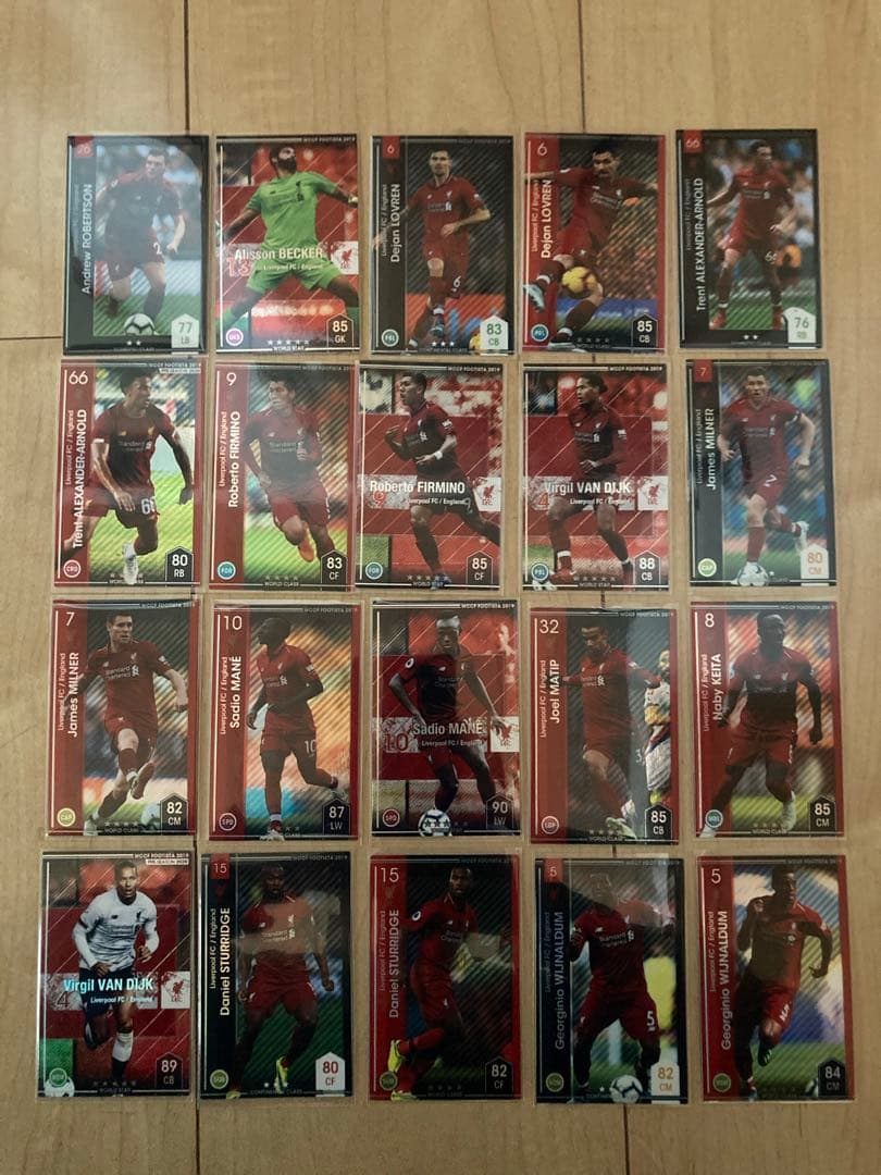 WCCF footista F19 リバプール 20枚 - メルカリ