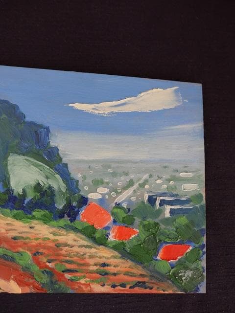 大出哲　油絵　オオイデ　サトシ