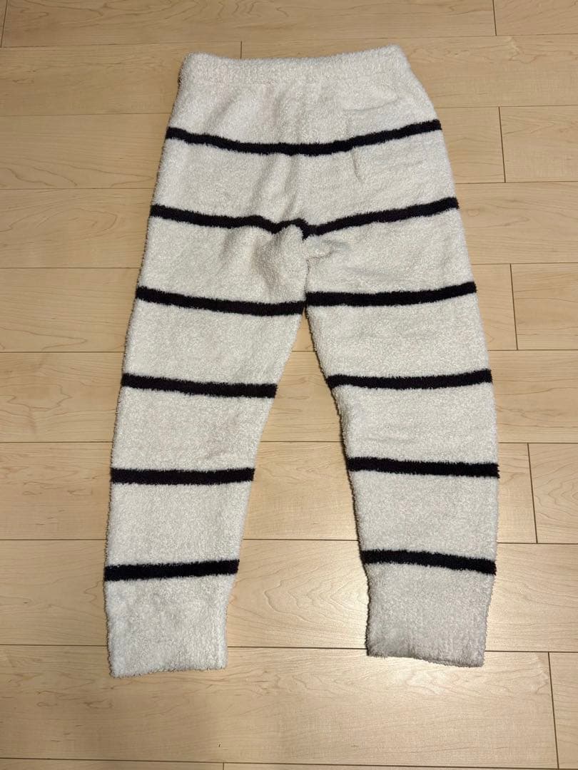 【美品】パウダーロゴジャガードプルオーバー＆ロングパンツセットメンズM