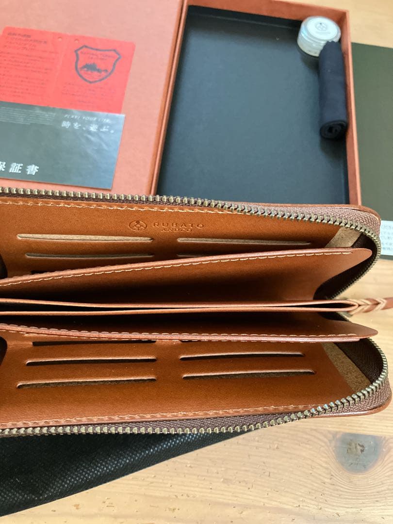 RUBATO&CO. ・ルバートアンドコー・ 栃木レザー　新品　未使用品