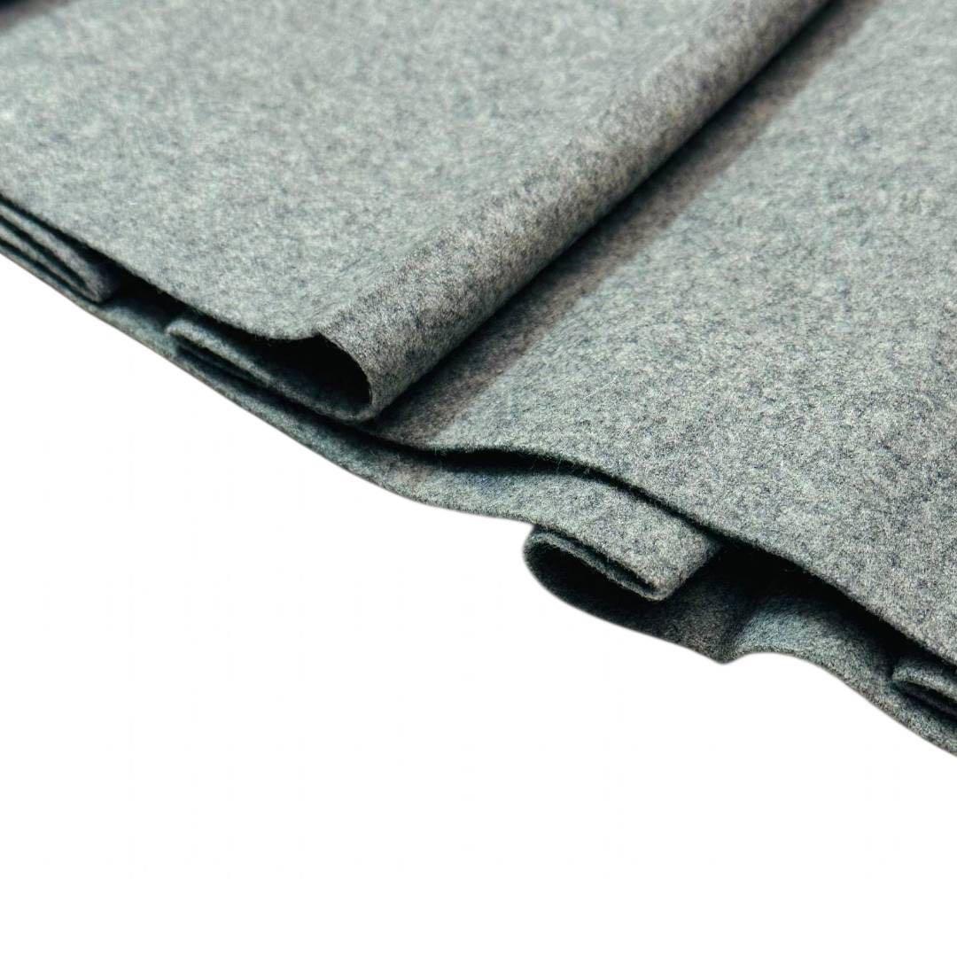 HYKE ハイク プリーツ ウール スカート グレー 1 M 新品未使用品✨