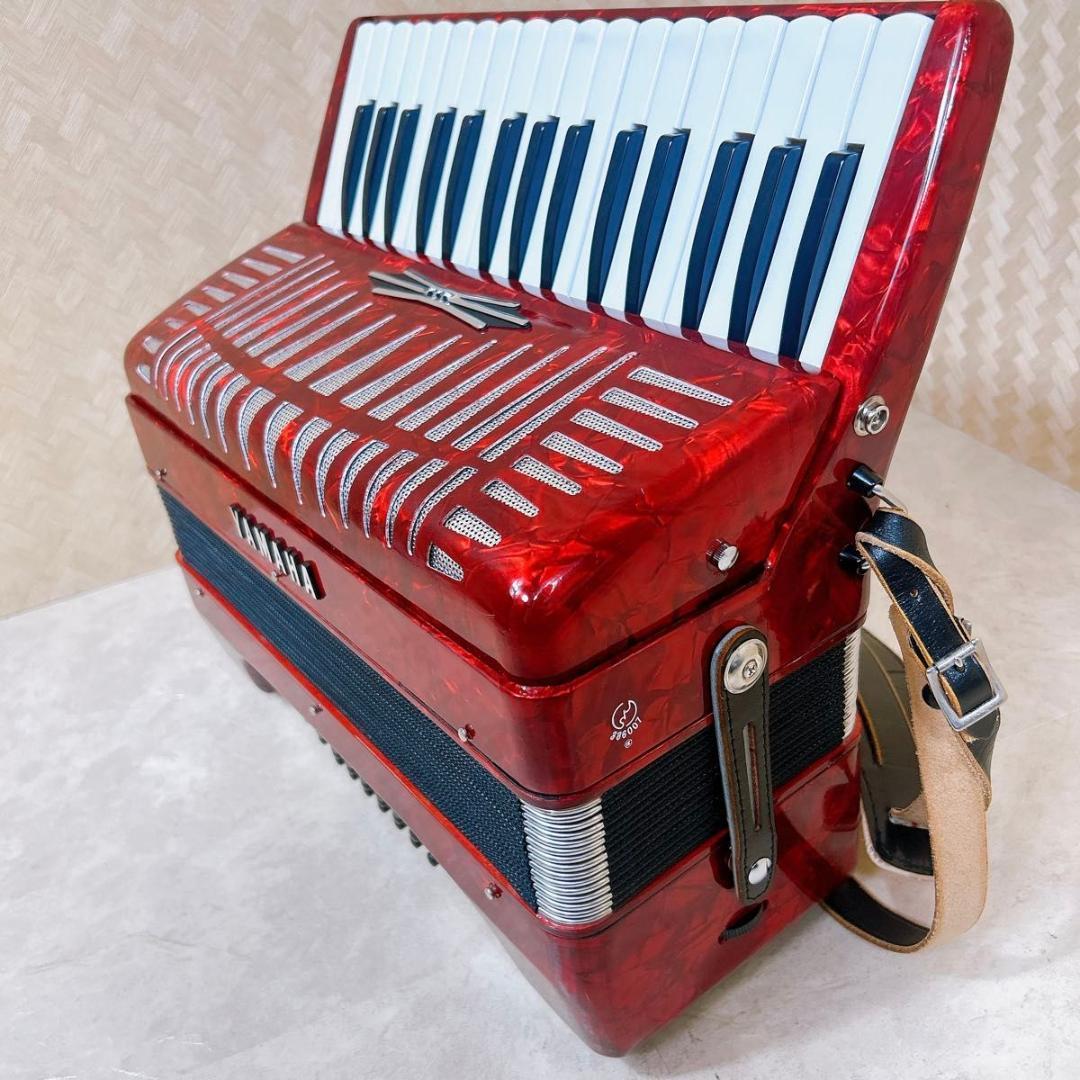 廃盤！ YAMAHA ヤマハ アコーディオン YA-21 32鍵盤 21ベース - メルカリ