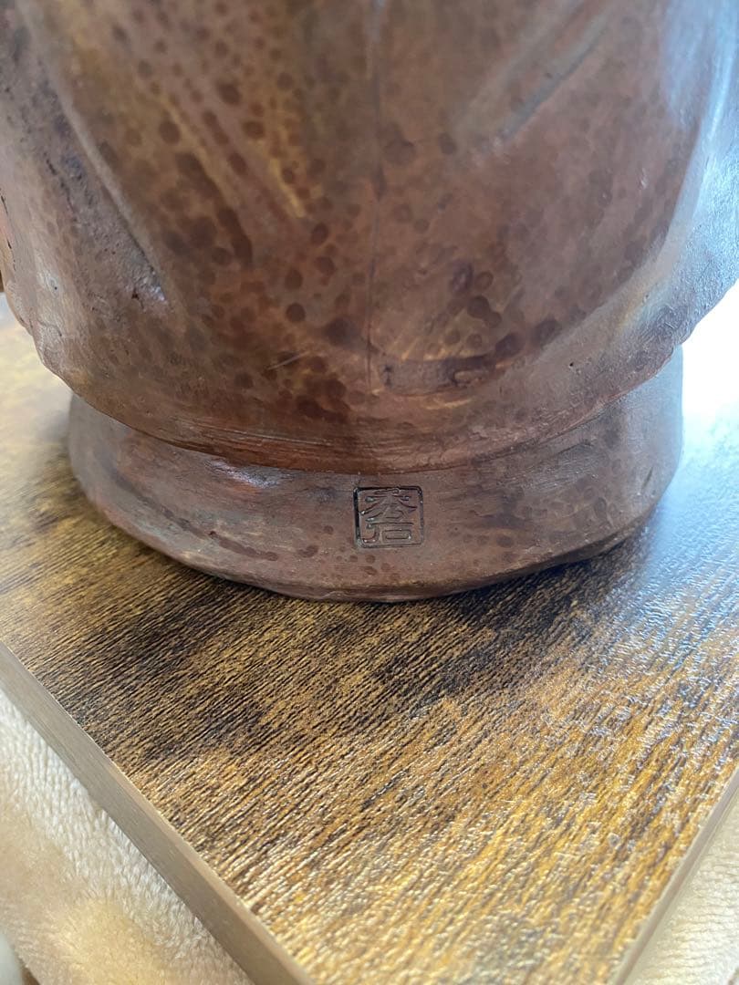 在名 秀石 彫刻 銅 時代物