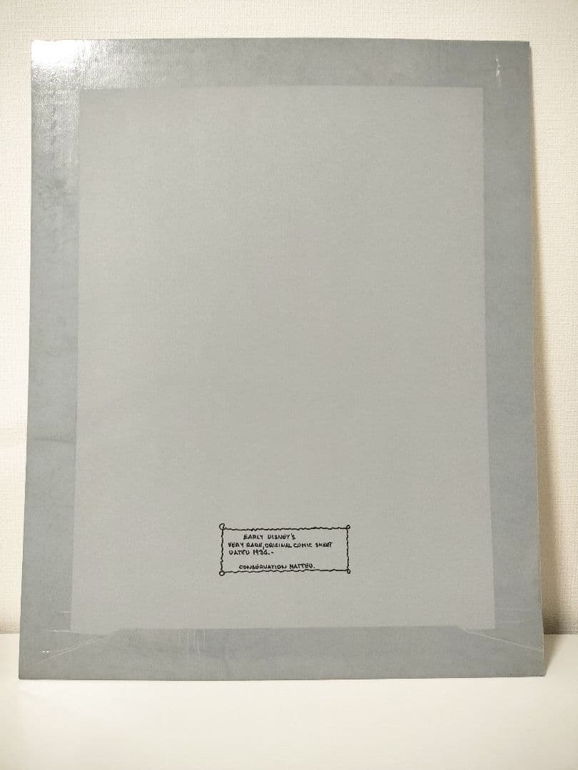 ★激レア★ミッキー&ドナルド　アートパネル　コミックシート