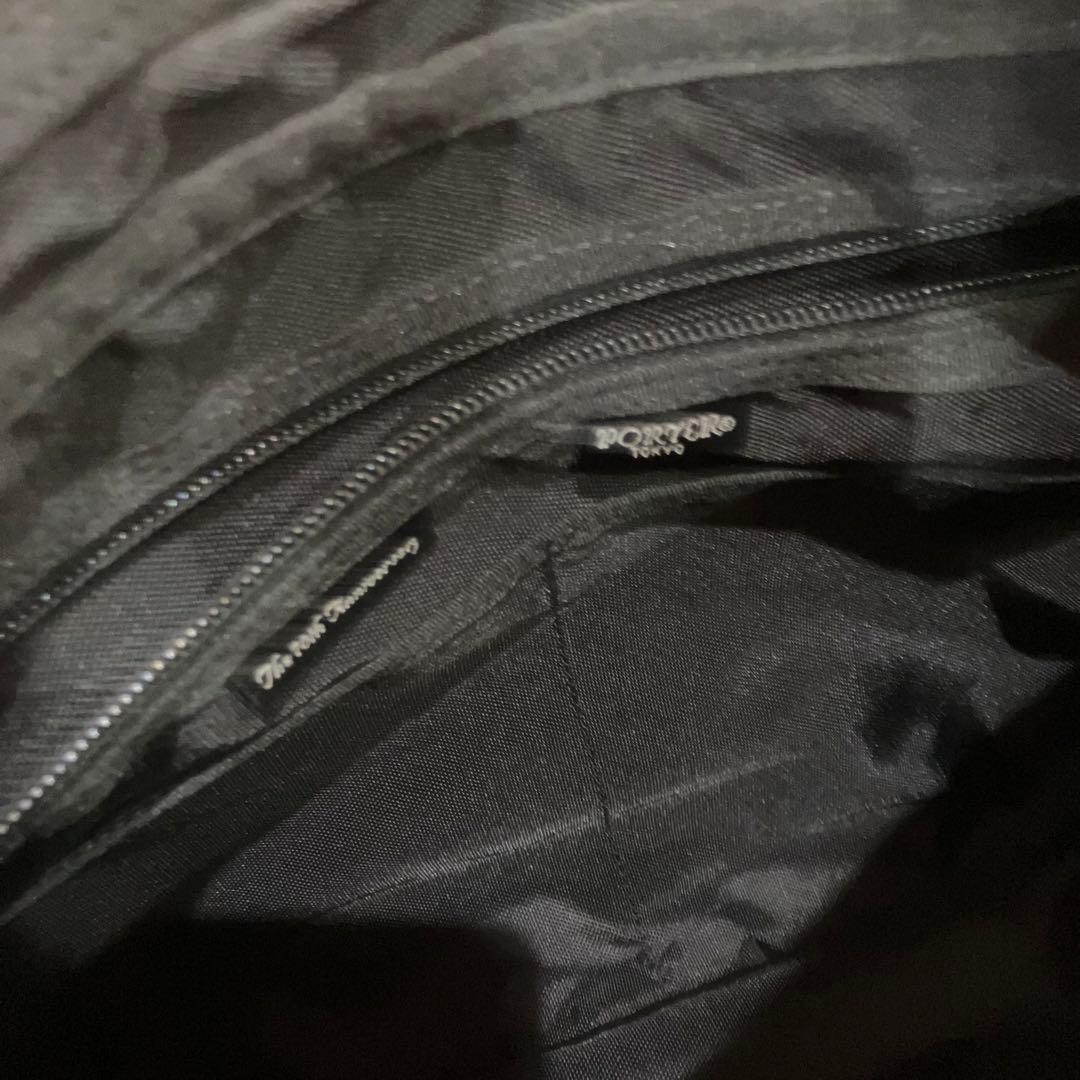 【美品】ポーター ショルダーバッグ ブラック タンゴ PORTER バッグ 黒