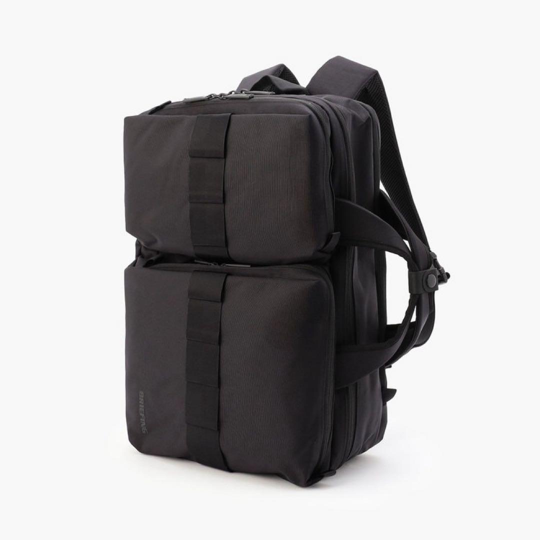 BRIEFING SOLID WAVE SW 2WAYPACK ブラック