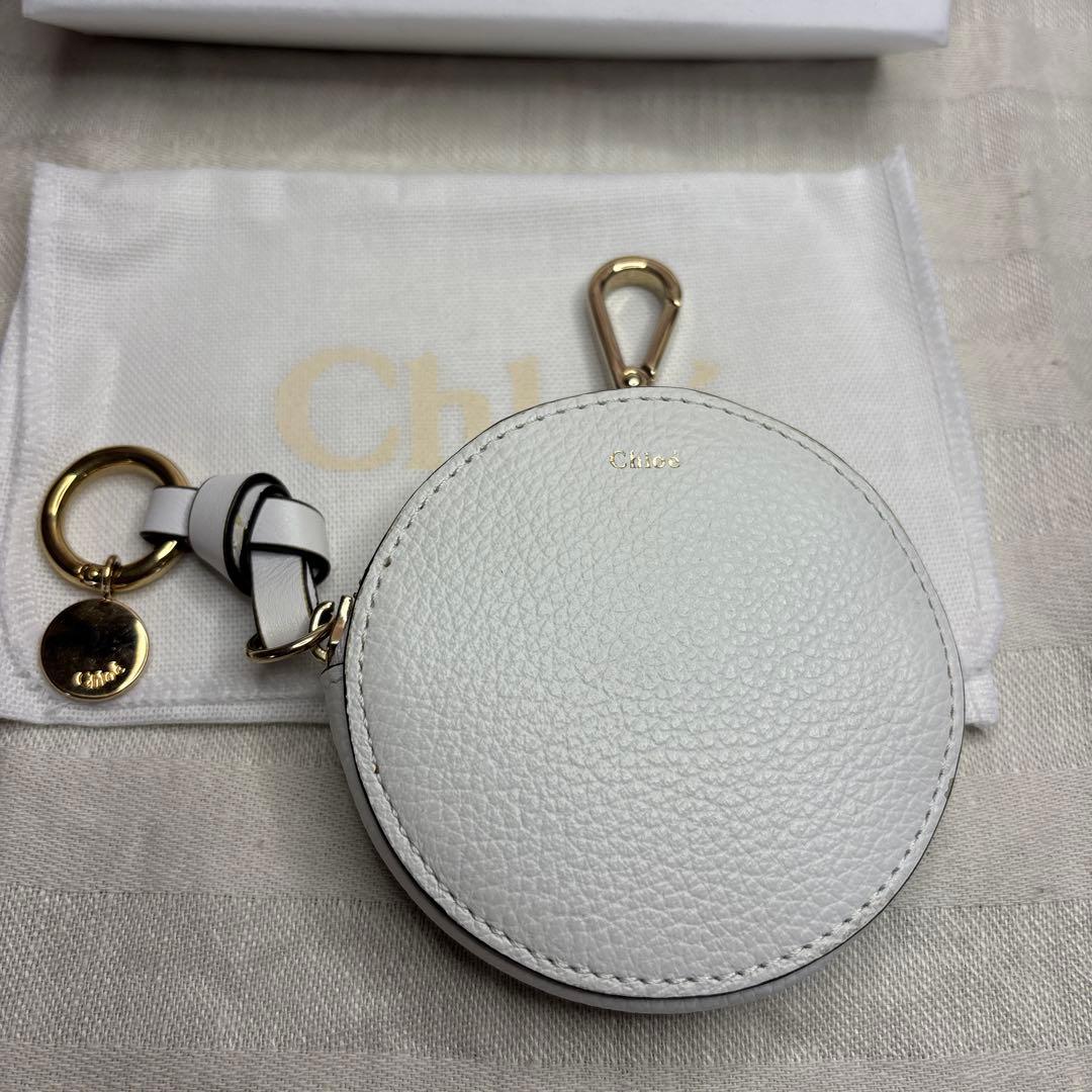 綺麗♡Chloe クロエアルファベットラウンドファスナーミニポーチ ケース