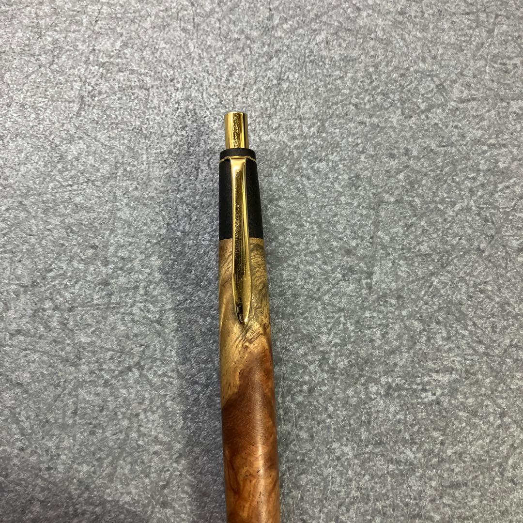 ボナンペン 本花梨瘤源平(アフゼリア) 真鍮金具 シャーペン 検索用