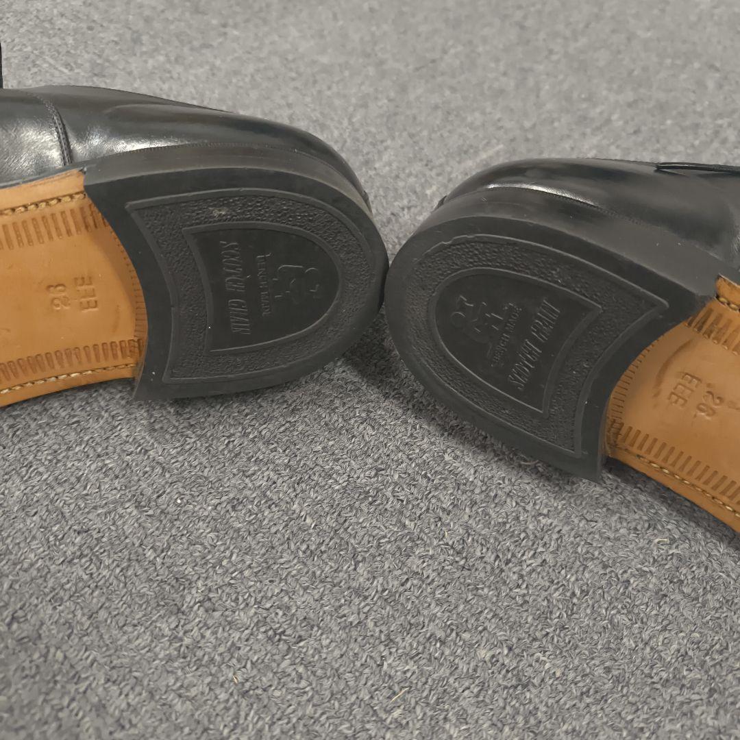 ★美品★スコッチグレイン★ストレートチップ黒26cm