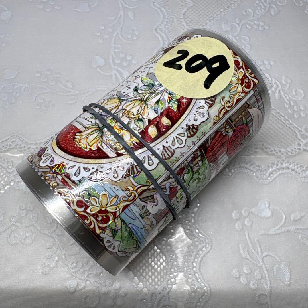 209】 海外 マステ 中古巻 PET マスキング テープ - メルカリ