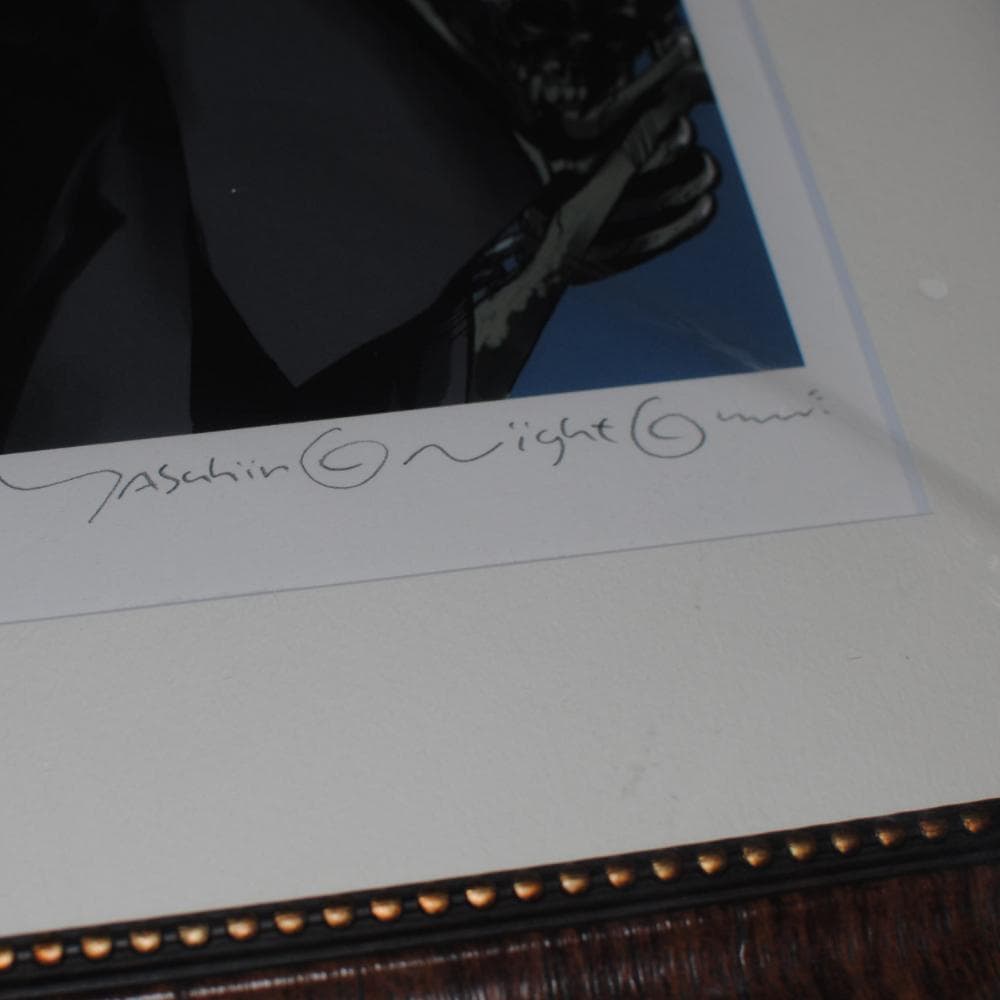 直筆サイン 内藤泰弘の世界展　複製原画T3『ニコラス・D・ウルフウッド』