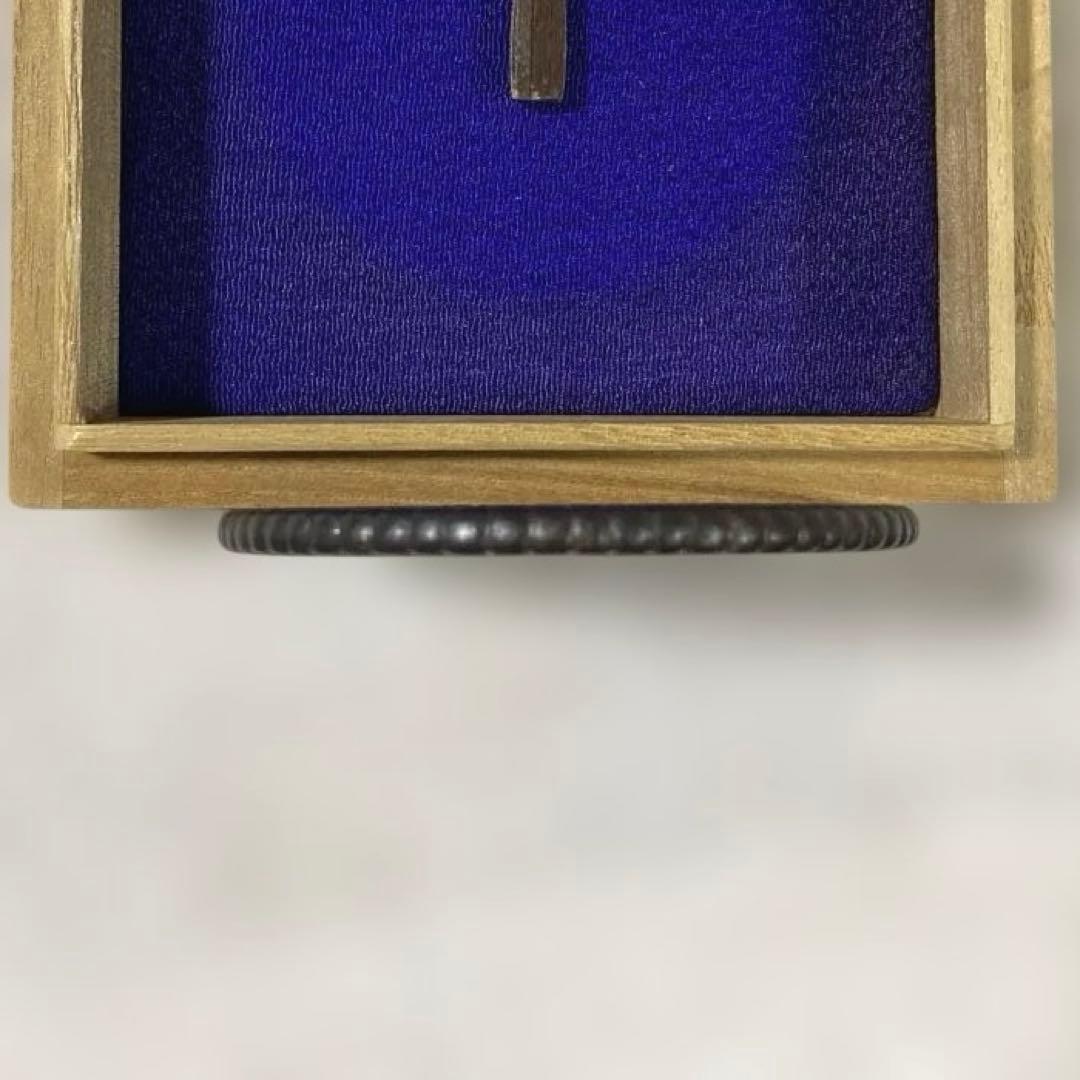 B-30 鍔　蛇の目鍔　金象嵌　武具　刀装具　日本刀　鉄製　装飾品　工芸品　骨董