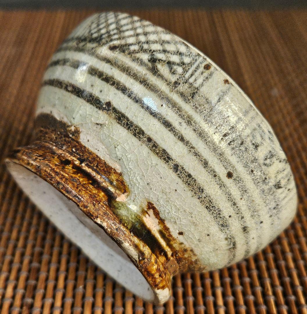 【名品❗】16世紀　タイ古陶磁器　スワンカローク窯　宋胡録　鉄絵　合子　蓋物