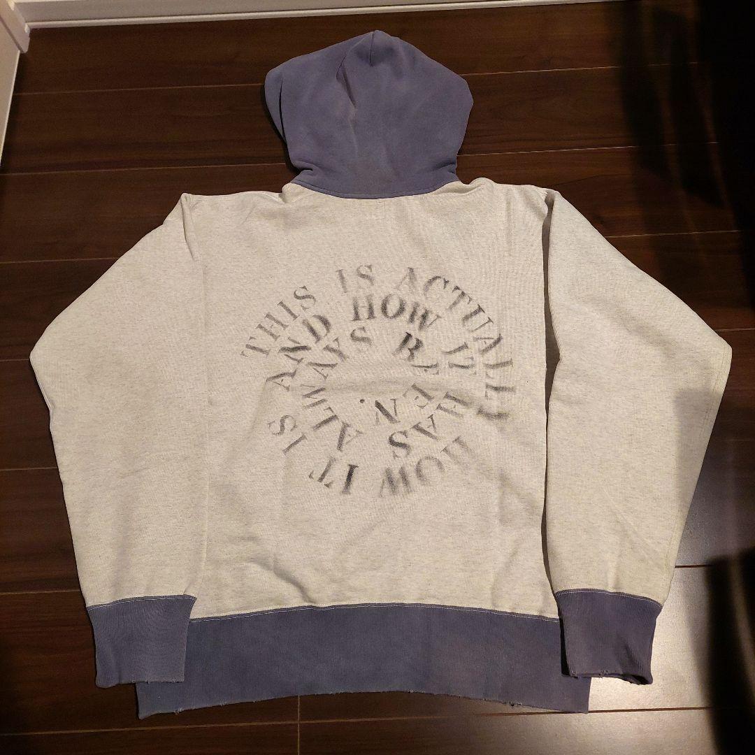 SAINT MICHAEL 後付けフーディー　パーカー