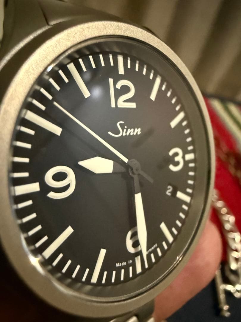 Sinn 856.B ジン オーバーホール済み オプションナイロストラップ付き