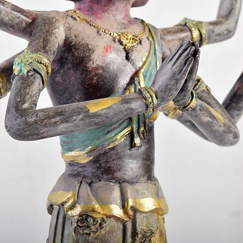 仏教美術 樹脂製 レプリカ 国宝 阿修羅像 仏像 高さ約26㎝ M R7668B