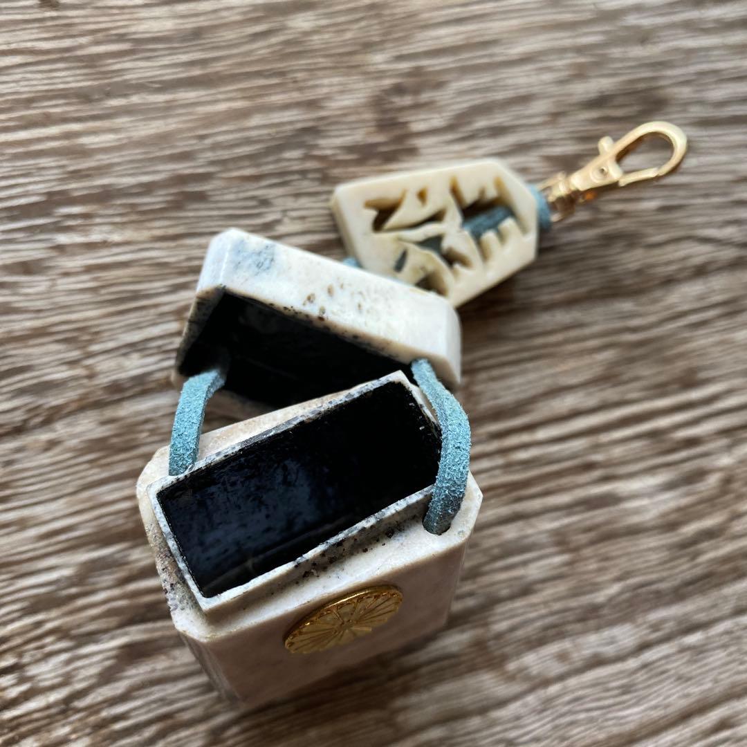 一点物】鹿角×印籠 伝統技術の手作り工芸品