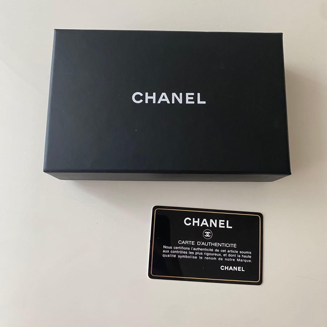 【美品】CHANEL クラシック ジップ パース ブラック