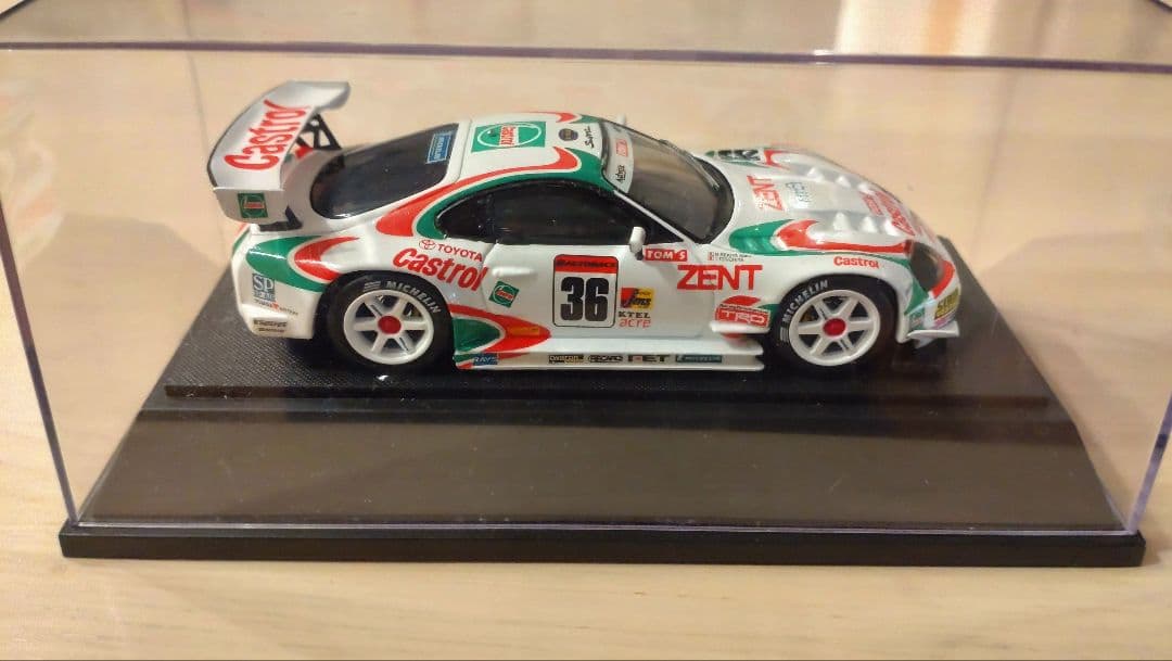 絶版！古いタミヤXB ランエボⅥ WRC、カストロール トムス スープラ