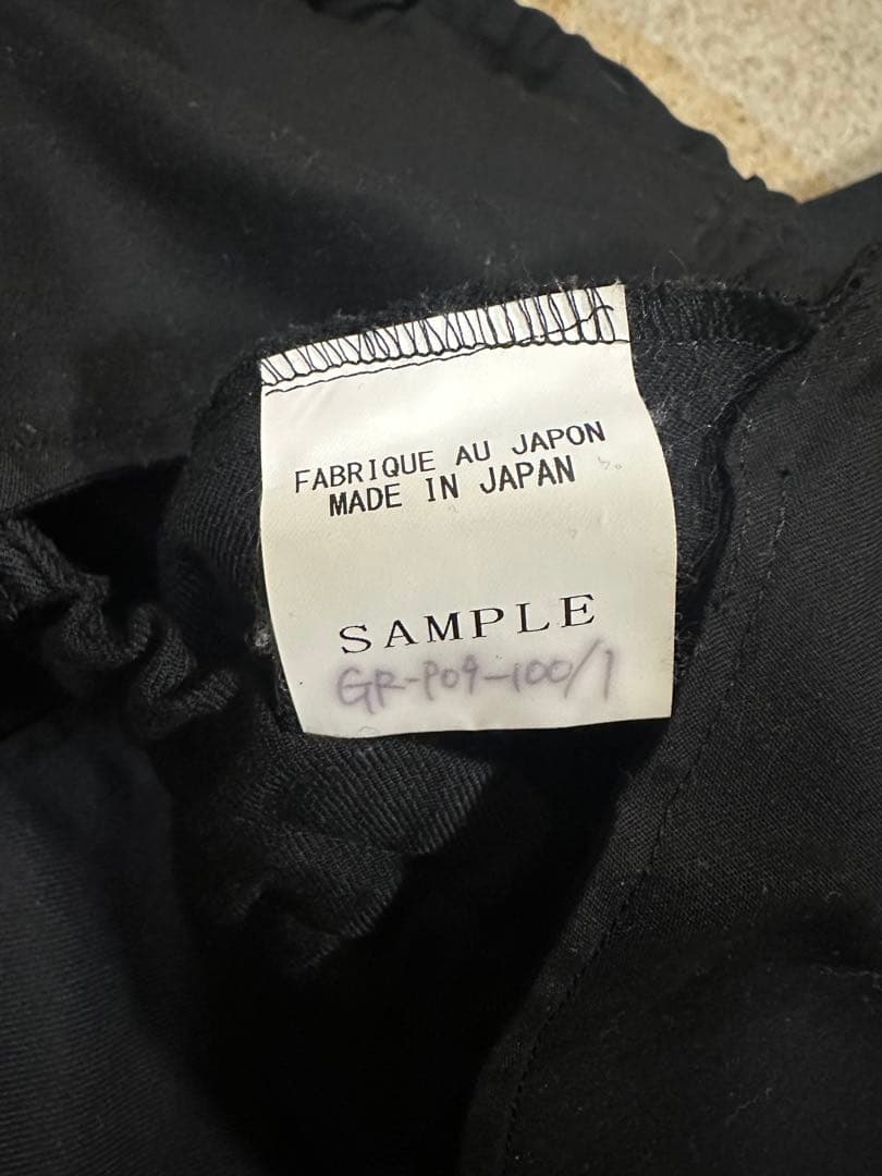 ground y リブパンツ