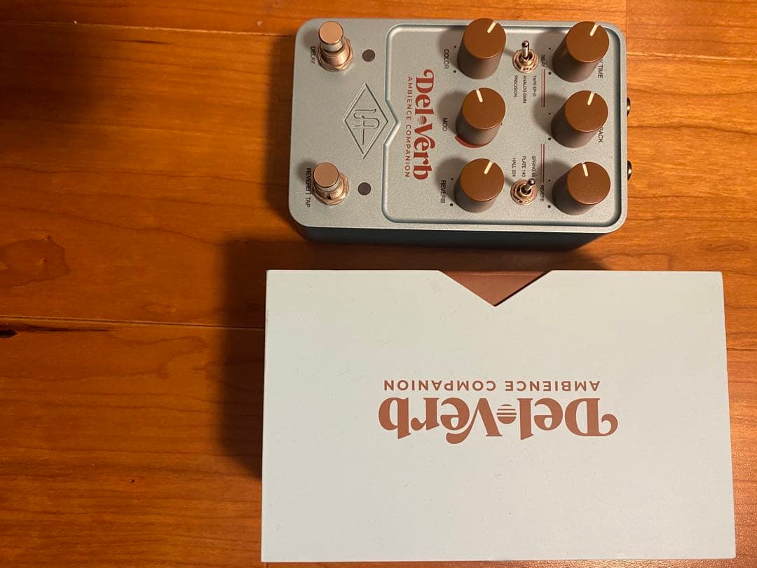 UAFX DelVerb AmbienceCompanion ディレイ/リバーブ