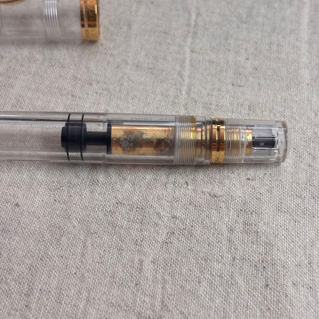 PelikanスーベレーンM800デモンストレーター万年筆刻印有18C-750M