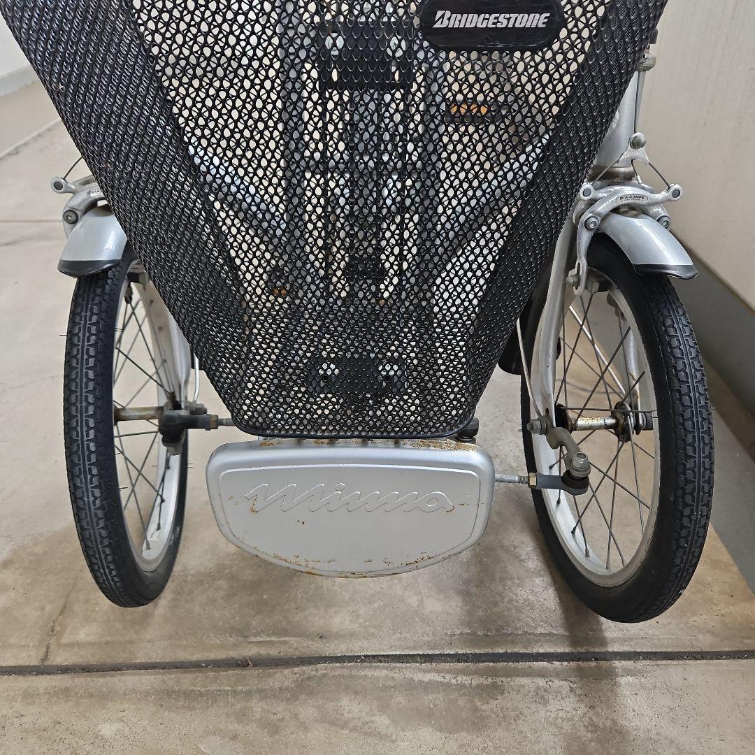 【mimiさま専用】ブリヂストン 三輪車前二輪自転車「ミンナ」 です。