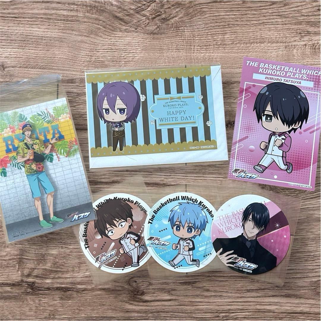 黒子のバスケグッズ まとめ売り 缶バッジ多数 赤司 黄瀬 紫原 青峰 緑