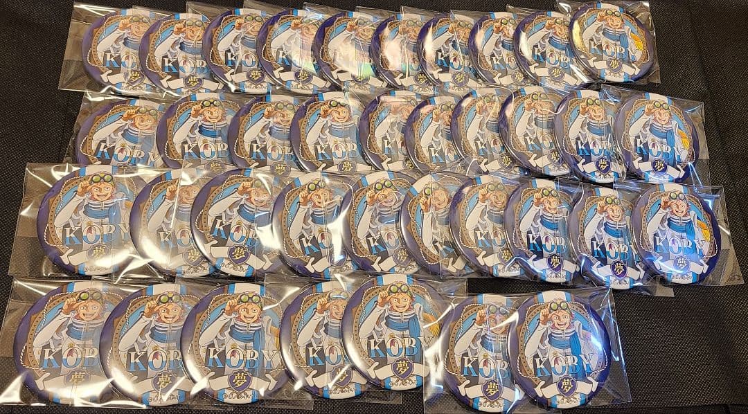 ONE PIECE 輩缶バッジ 24弾 WORLD コビー 37個